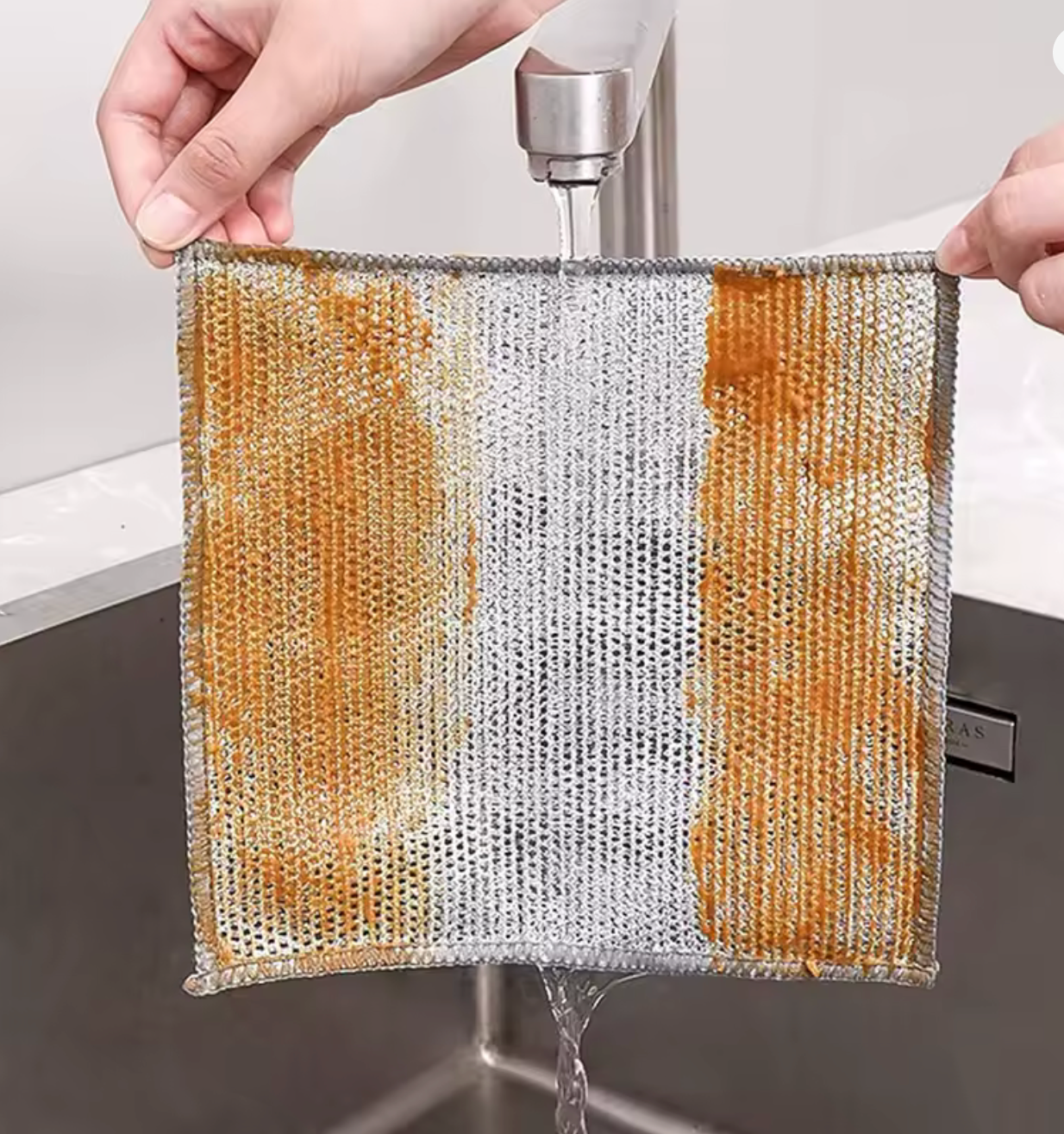 Stalen schoonmaakdoekjes