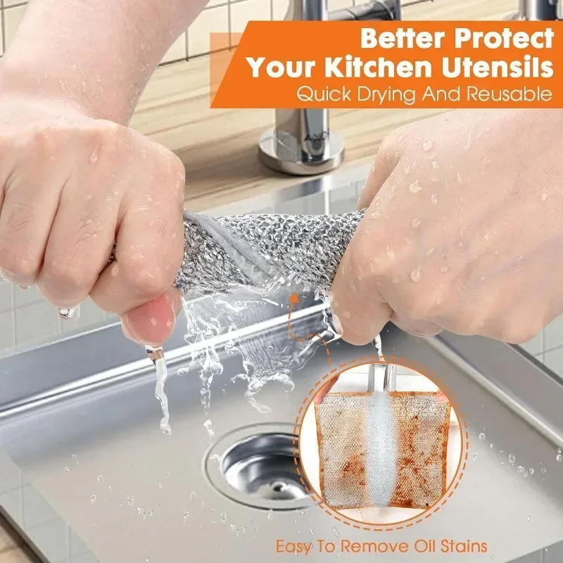 Stalen schoonmaakdoekjes