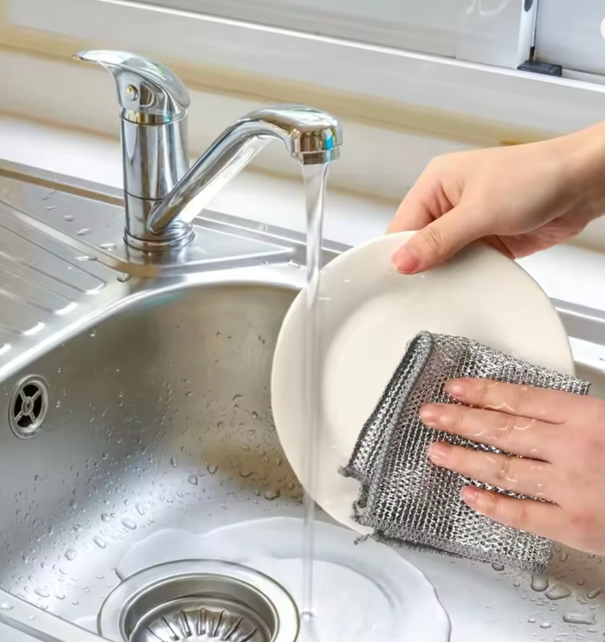 Stalen schoonmaakdoekjes